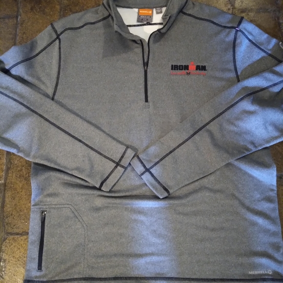 Ironman Triathalon Zip Mock Sweatshirt XL - Picture 1 of 6